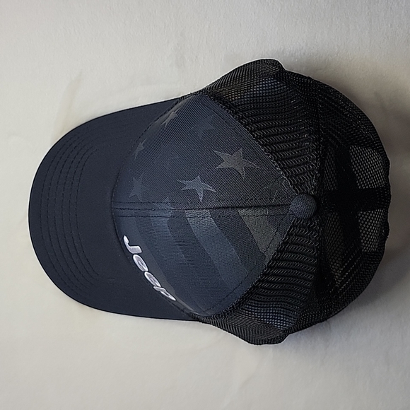 Jeep Brand Trucker Hat With USA Flag πΊπΈ Detail β|||||||β - Picture 8 of 8